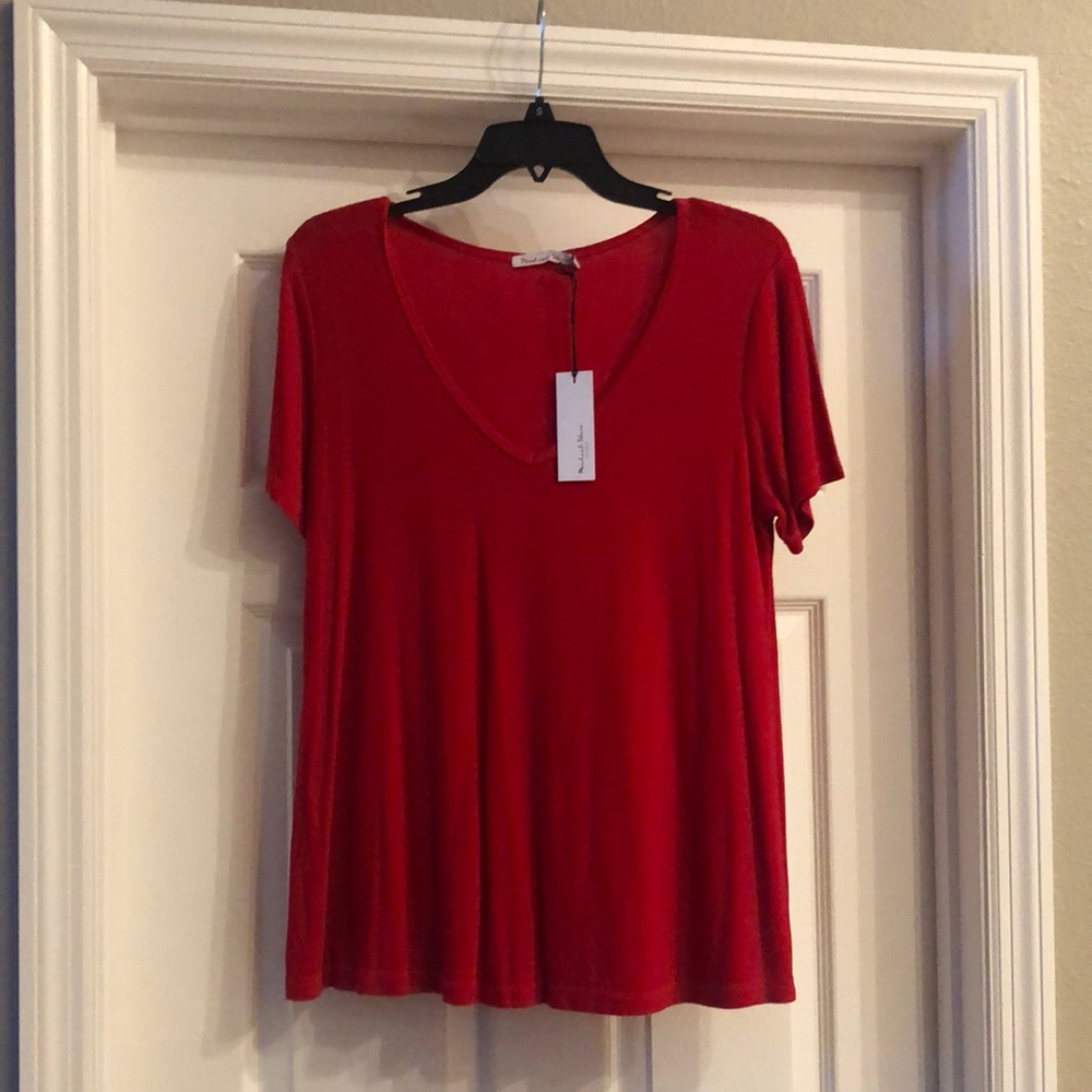 Michael Stars Ribbed T shirt